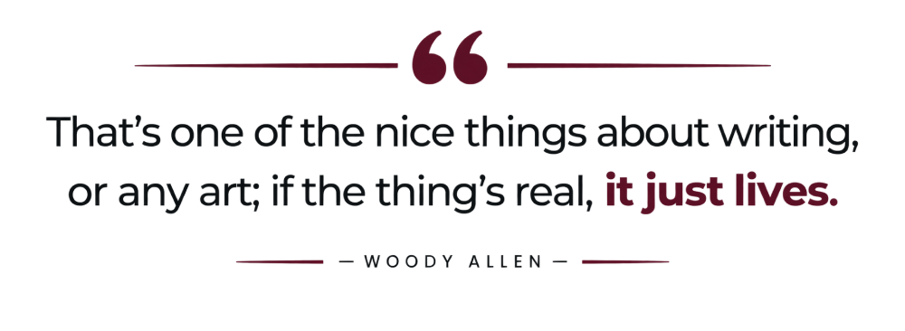 Woody Allen quote